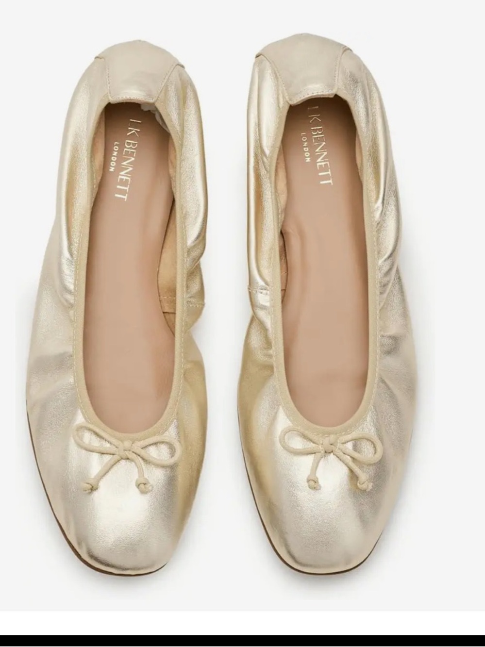 LK BENNETT LONDON TRILLY ballet flats euro 39 ladies, nine - Picture 13 of 16